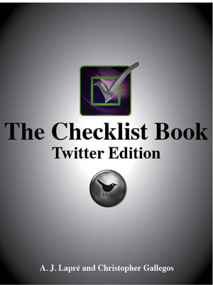 cover image of The Checklist Book
